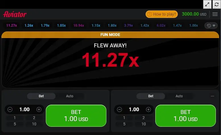 Играть в Авиатор