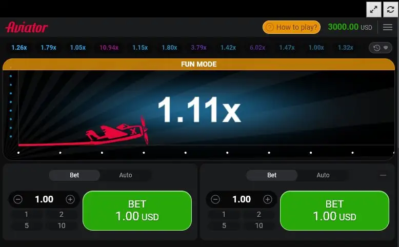 Играть в Aviator
